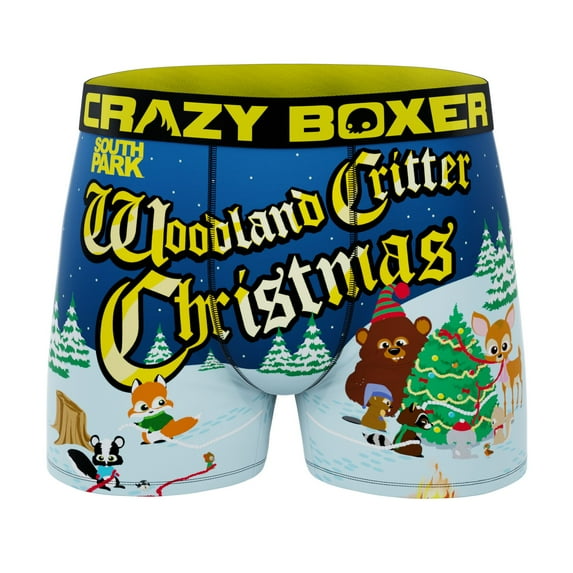 CRAZYBOXER Men's Underwear South Park Comfortable Freedom of movement Boxer Brief Lightweight