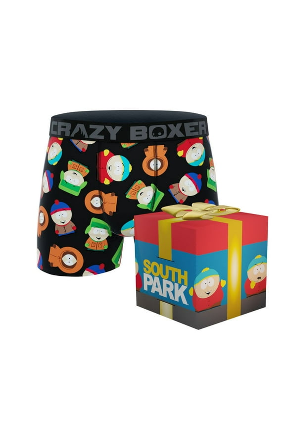 Men's Underwear South Park Freedom of movement Stretch Boxer Brief Durable (Creative Packaging)