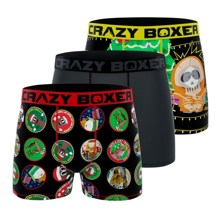 CRAZYBOXER Men's Underwear South Park Lightweight Soft Boxer Brief