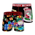 thumbnail image 1 of CRAZYBOXER Men's Underwear South Park Perfect fit Non-slip waistband Boxer Brief Stretch (2 PACK), 1 of 5