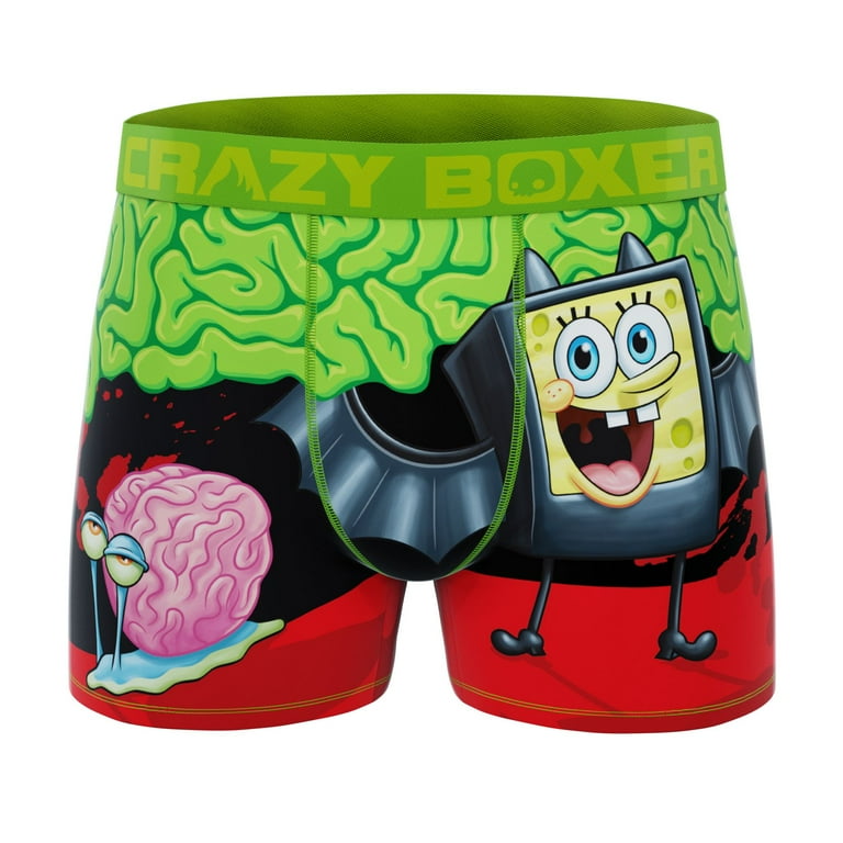 CRAZYBOXER Men's Underwear Spongebob Squarepants Freedom of CRAZYBOXER Men's Underwear Spongebob Squarepants Freedom of