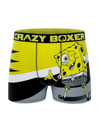 Crazy Boxer SpongeBob Burgers and Fries, Men's Boxer Briefs