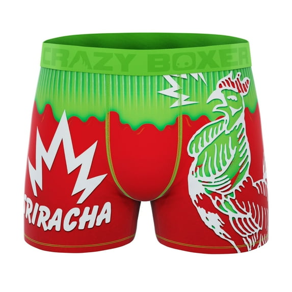 CRAZYBOXER Men's Underwear Sriracha Soft Breathable Boxer Brief Freedom of movement