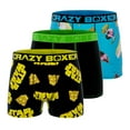thumbnail image 1 of CRAZYBOXER Men's Underwear Star Wars Freedom of movement Comfortable Boxer Brief Soft (3 PACK), 1 of 7