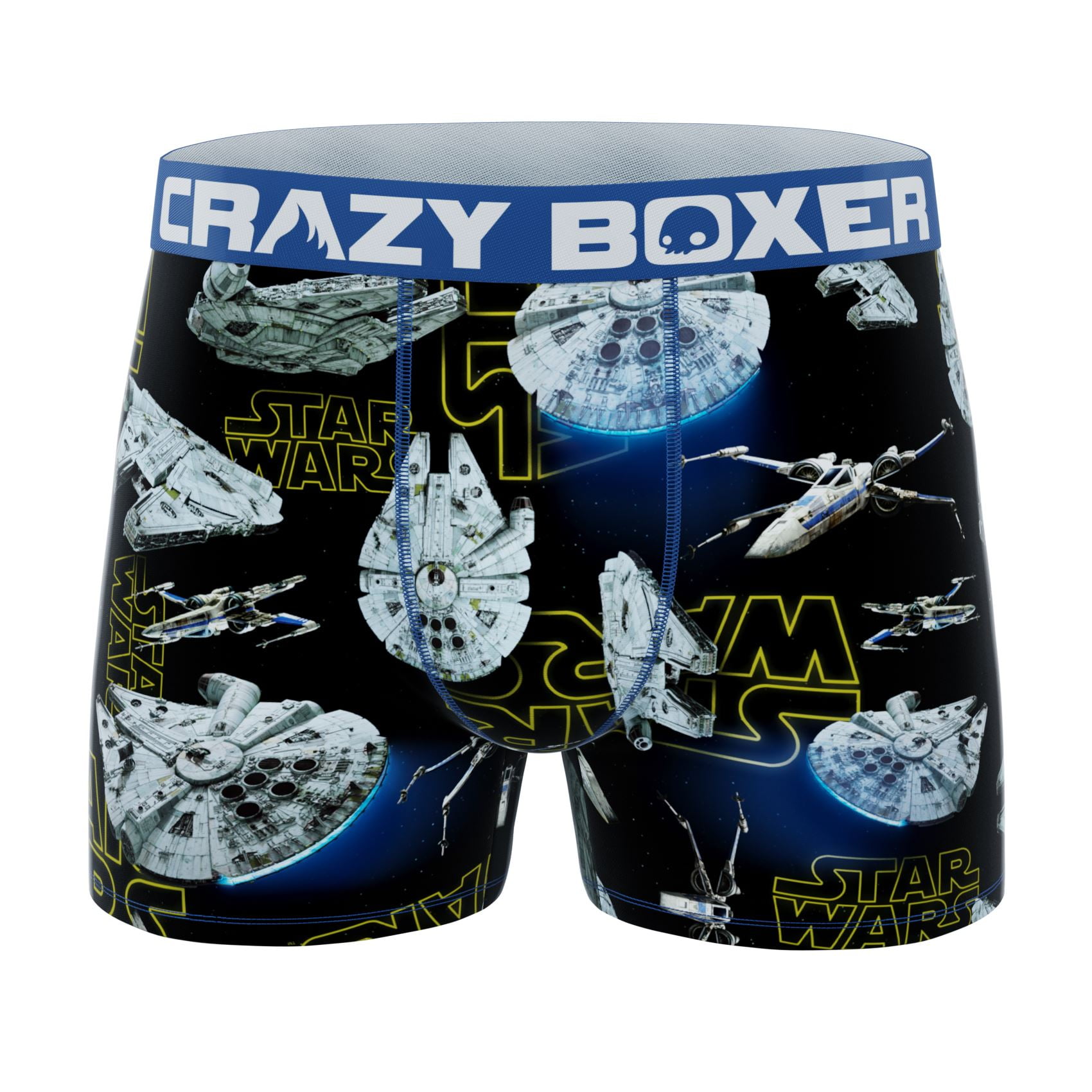 CRAZYBOXER Men's Underwear Star Wars Non-slip waistband Freedom of movement  Boxer Brief Soft 