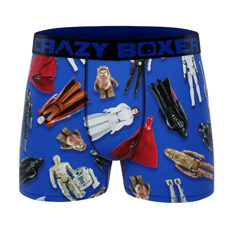 CRAZYBOXER Men s Underwear Star Wars Soft Comfortable Boxer Brief Lightweight Walmart