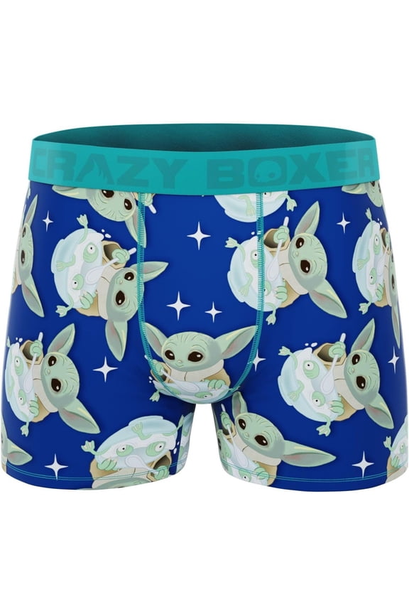 Men's Underwear The Mandalorian Breathable Anti Slip Waistband Premium Boxer Brief