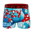 thumbnail image 1 of CRAZYBOXER Men's Underwear The Smurfs Soft Original Boxer Brief Distortion-free, 1 of 4