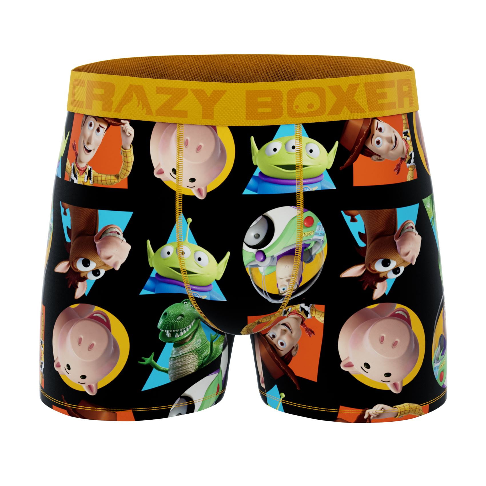 CRAZYBOXER Men's Underwear Toy Story Resistant Perfect fit Boxer Brief  Comfortable