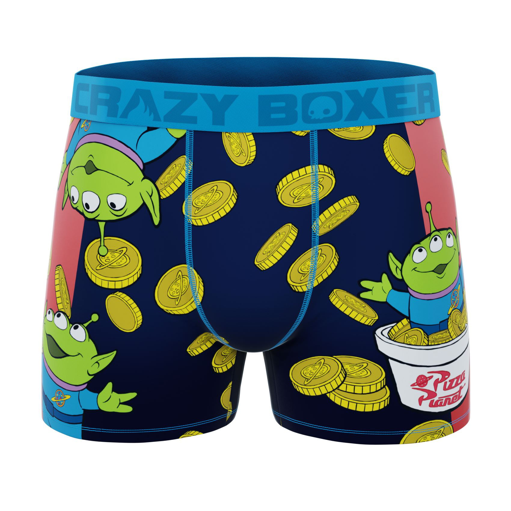 CRAZYBOXER Men's Underwear Toy Story Soft Lightweight Boxer Brief Stretch 