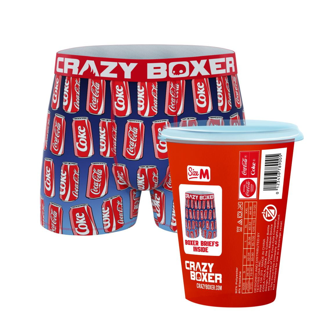  MARKUS 「BOXERS」 サイン入、布張り装丁150部限定本 CRAZYBOXER Men's Underwear coca cola Non-slip waistband Soft Boxer