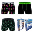 thumbnail image 1 of CRAZYBOXER Premium Army And Flamingo; Men's Boxer Briefs, 3 Pack, 1 of 10