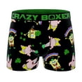 thumbnail image 1 of CRAZYBOXER Spongebob St Patrick Men's Boxer Briefs, 1 of 4