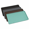 thumbnail image 1 of CRAZYMALL Set of 4 Heavy Duty Silicone Pet Feeding Mats, 1 of Each Color (Gray, Coffee Brown, Black, Mint Blue), 19x12 in Waterproof Dog & Cat Food Mat with 0.4" Raised Edge, 1 of 13