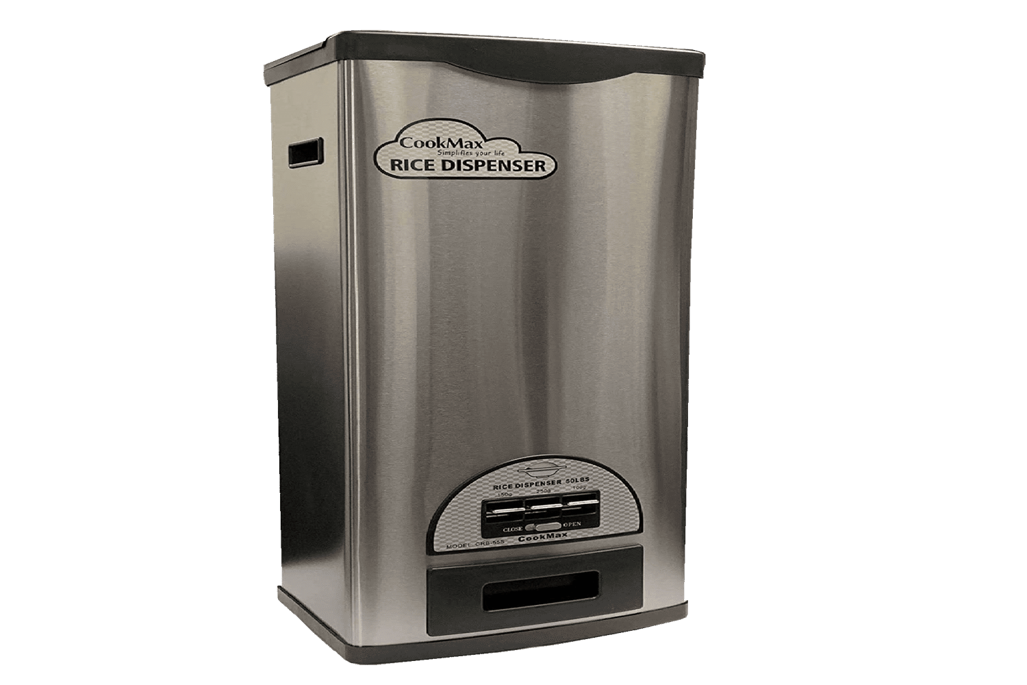 crb-33s-stainless-steel-rice-dispenser-30-pounds-rice-dispenser