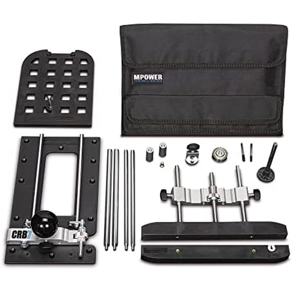 CRB7 Combination Router Jig Mk3 *MEGA BUNDLE* 9 Separate Functions Including Large and Small Circle Cutting Jig Multifunctional Router Guide for Routers for Woodworking$$Tools & Hardware Other