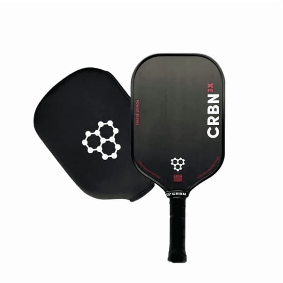 CRBN 3X 16MM Series Power Pickleball Paddle - Carbon Fiber Pickleball Paddle With Foam Injected Edges For Expanded Sweet Spot