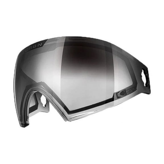 CRBN Zero SLD Pro Paintball Mask C-SPEC - Midlight Lens - Clear Fade / Silver