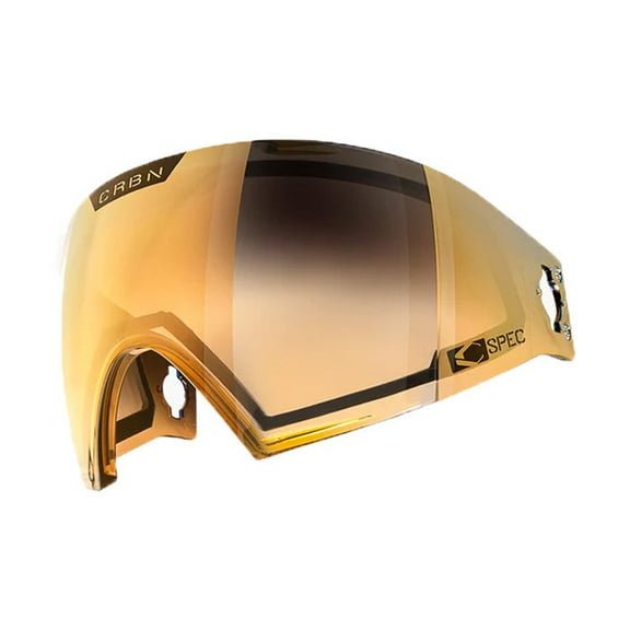 CRBN Zero SLD Pro Paintball Mask C-SPEC - Midlight Lens - Tungsten Fade / Gold