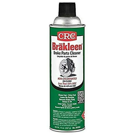 CRC 05084 BRAKLEEN Brake Parts Cleaner - Non-Chlorinated - 14 Wt Oz (6 Pack)