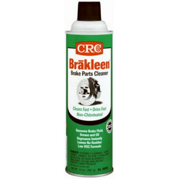 CRC 05084 Brakleen Non-Chlorinated Brake Parts Cleaner, 14 Oz