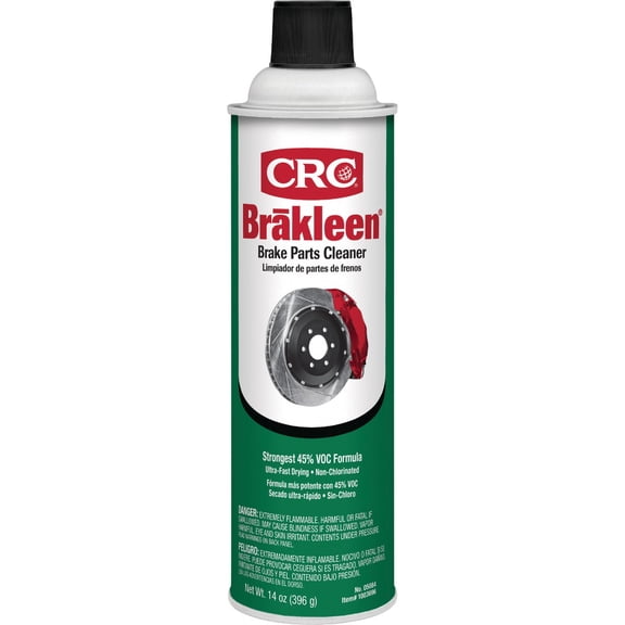 CRC 05084 Brakleen Non-Chlorinated Brake Parts Cleaner - 14 oz.