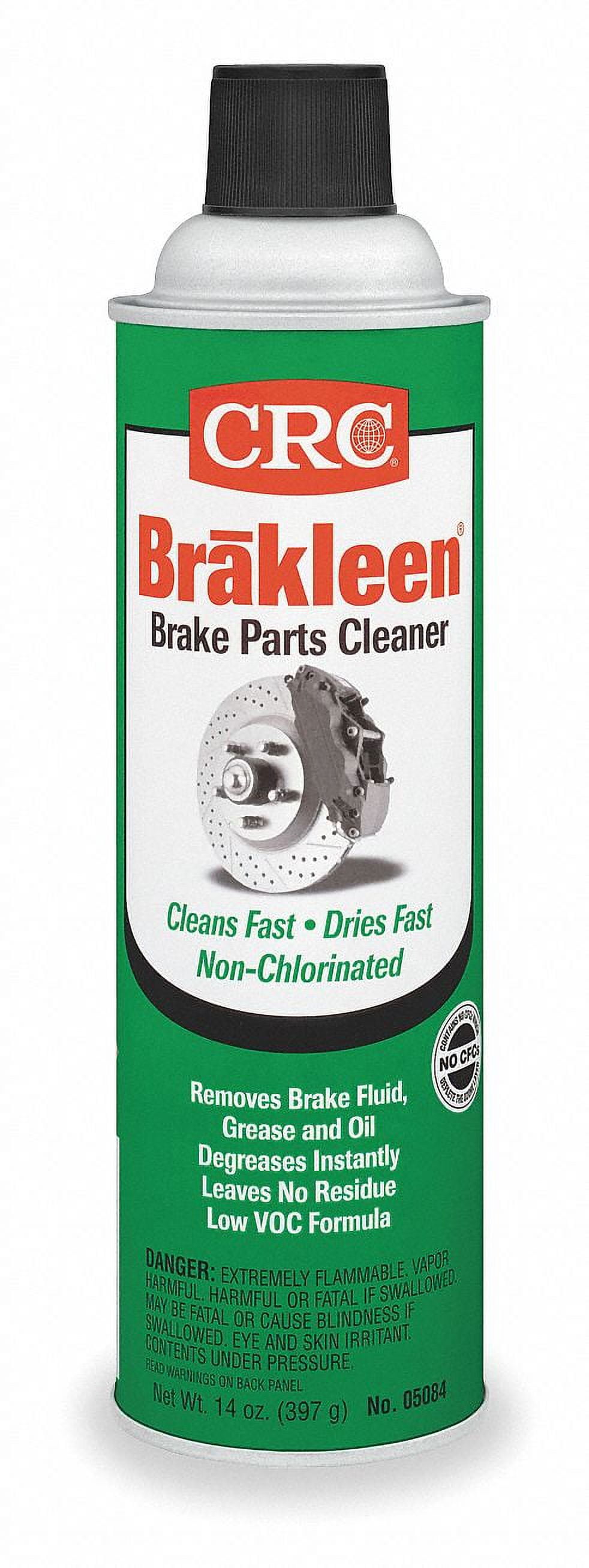 CRC 05084 Brakleen NonChlorinated Brake Parts Cleaner 14 oz.