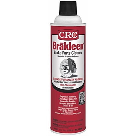CRC 05089 BRAKLEEN Brake Parts Cleaner - Non-Flammable -19 Wt Oz