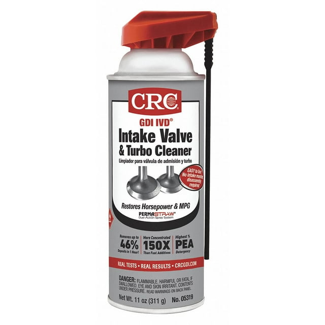 CRC 05319 Intake Valve Cleaner Automotive Cleaners, 11.0 oz