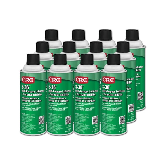 CRC 3-36 Multi-Purpose Lubricant & Corrosion Inhibitor, 11 Wt Oz, Pack ...