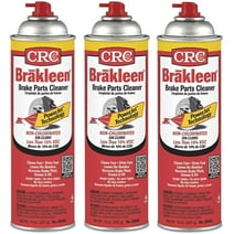 CRC Brakleen 05050 Brake Parts Cleaner - 50 State Formula PowerJet Technology (Pack of 3)