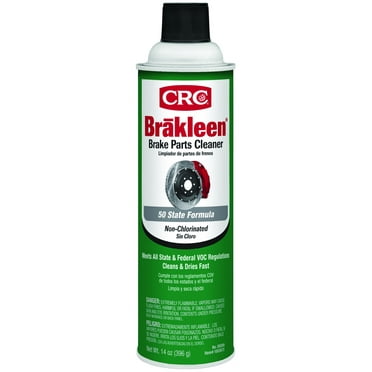 CRC Brakleen Non-Chlorinated Brake Cleaner, 14 oz – For Automotive Brake Parts