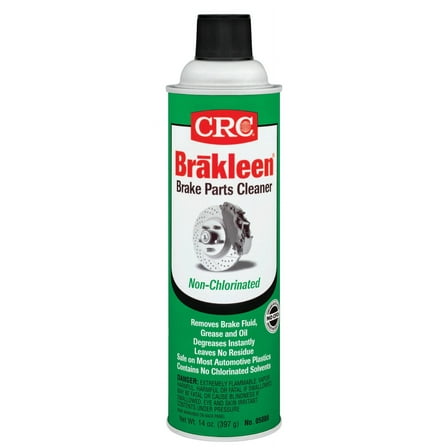 CRC Brakleen Non-Chlorinated Brake Parts Cleaners, 14 oz Aerosol Can