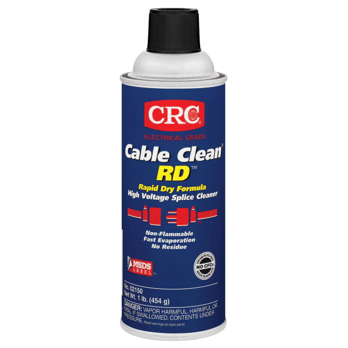 CRC Cable Clean RD High Voltage Splice Cleaners, 16-oz. Aerosol Can ...