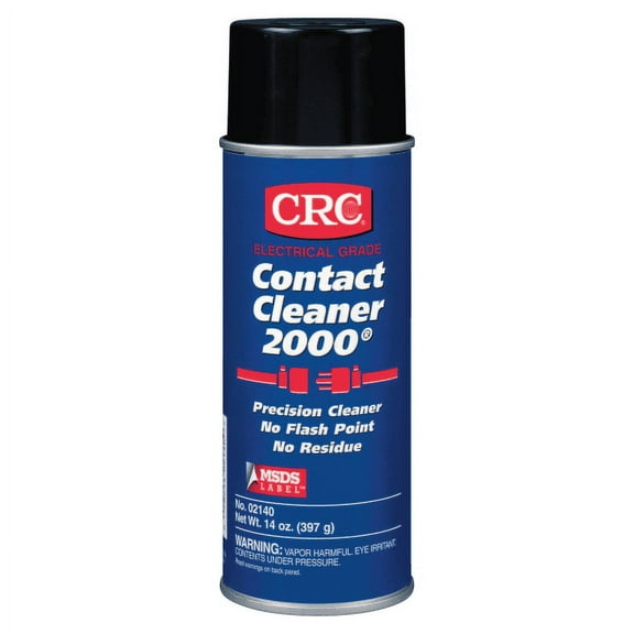 CRC Contact Cleaner 2000 Precision Cleaner 02140 13 Wt. Oz., Aerosol Electrical Cleaner for Electronic Cleaning