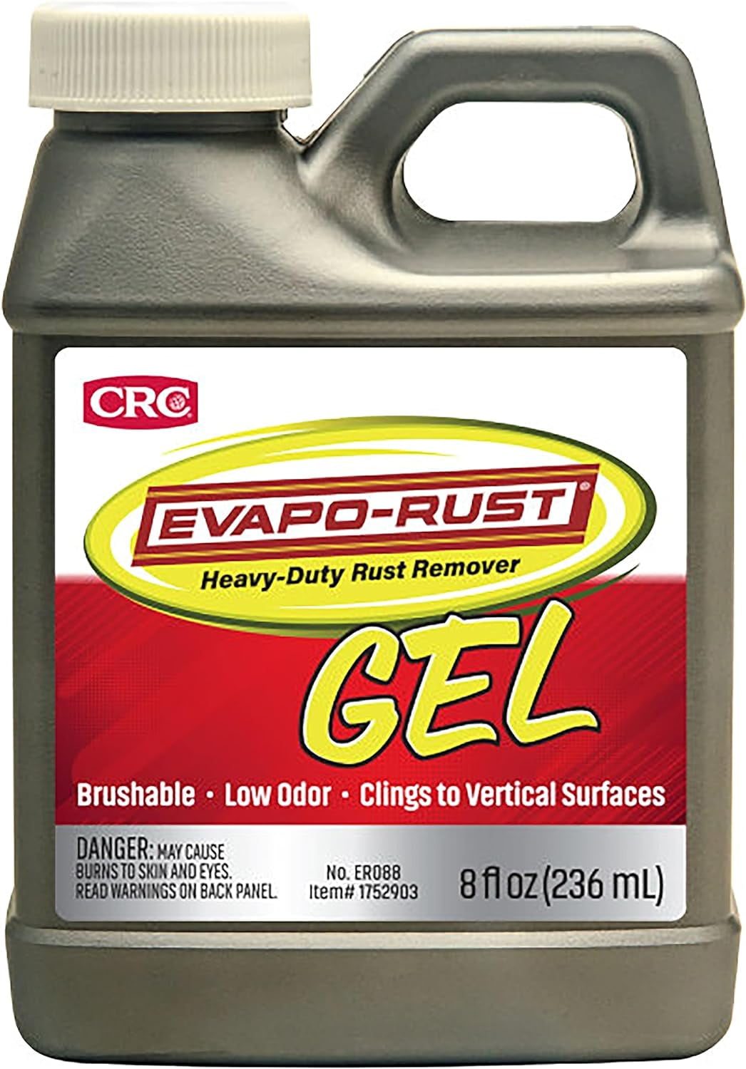 CRC EvapoRust Gel Rust Remover, 8 Fl Oz, Rust Remover for Vertical