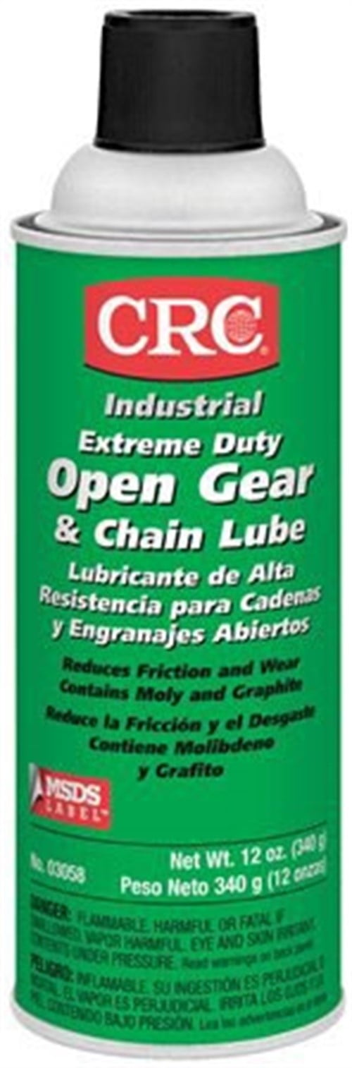 CRC Extreme Duty Open Gear Chain Lube, 12 oz, Aersol Can 12 CA (12503058)