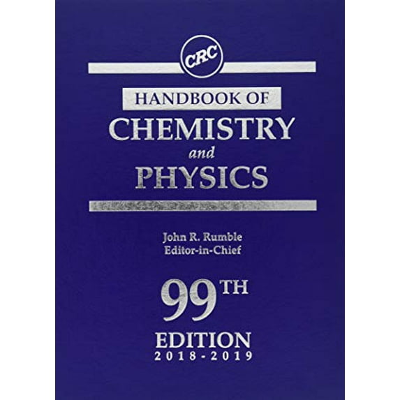 Pre-Owned CRC Handbook of Chemistry and Physics, 99th Edition Paperback