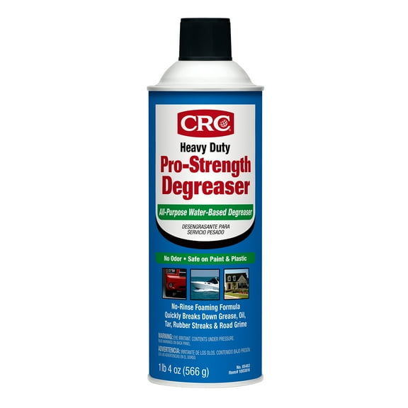 CRC Heavy Duty Pro-Strength All-Purpose Degreaser, 20 oz Powerful Cleaner for Cars, Trucks, and SUVs, Removes Grease, Oil, Dirt, and More
