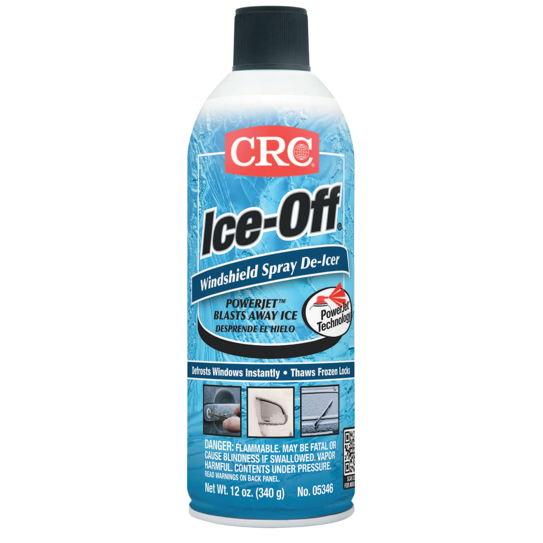 CRC Ice-Off 05346 Automotive Cleaner, 12 oz - Walmart.com