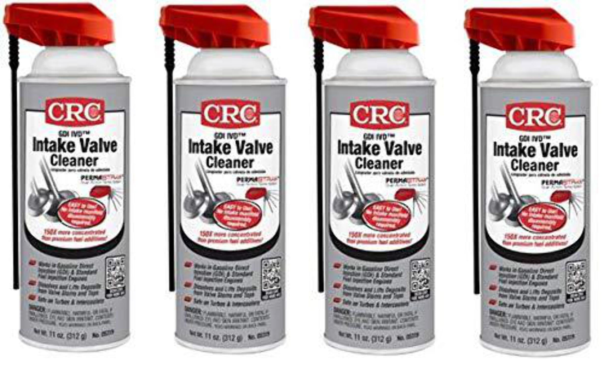 CRC Industries 05319 Intake Valve Cleaner 11 Ounce Aerosol Can (4)