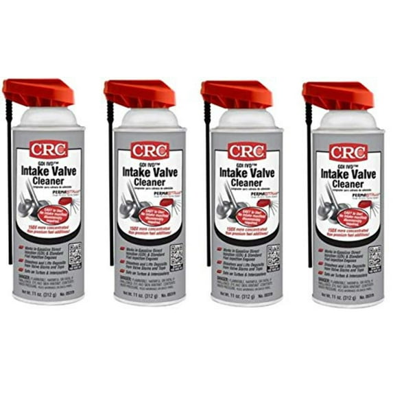 CRC Industries 05319 Intake Valve Cleaner 11 Ounce Aerosol Can (4)
