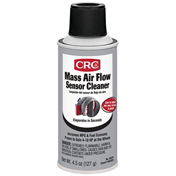 CRC Mass Air Flow Sensor Cleaner, 4.5 oz  Spray for Cars and Trucks.