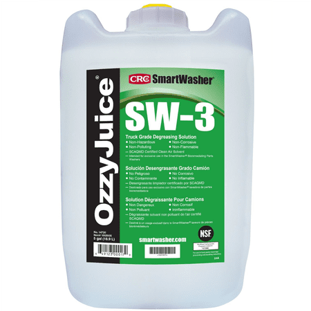 CRC Industries Ozzy Juice Truck Grade Degreasing Solution, 5 Gal