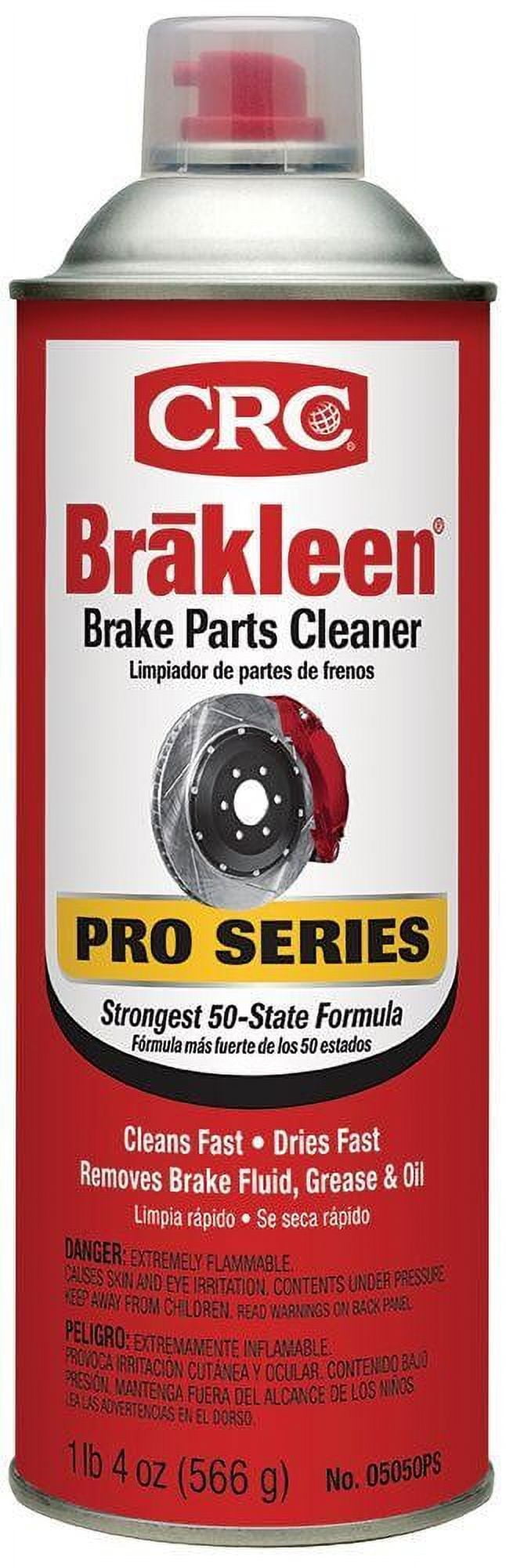 CRC Industries Pro Series Non-Chlorinated 05050PS Brake Parts Cleaner Aerosol, 14 Oz