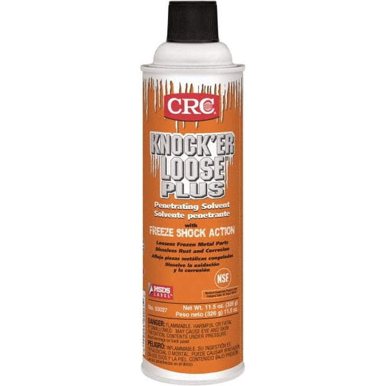 CRC Knock'er Loose Plus Penetrating Lubricant, Multipurpose Metal