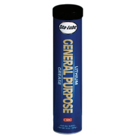CRC Lithium General Purpose Grease, 14-oz. Cartridge - 10 CTG (125-SL3310)