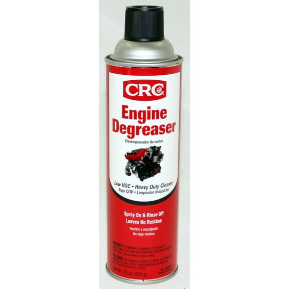 CRC Low VOC, Leaves No Residue Engine Degreaser Spray Can, 15 oz