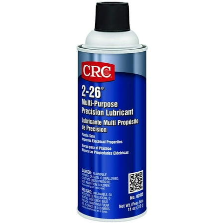 CRC Plastic Safe Multi-Purpose Precision Liquid Lubricant, 11 oz Aerosol Can, Amber