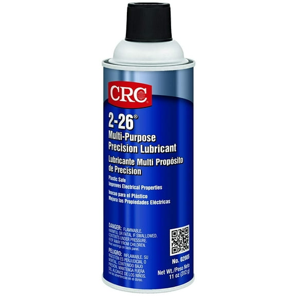 CRC Plastic Safe Multi-Purpose Precision Liquid Lubricant, 11 oz Aerosol Can, Amber